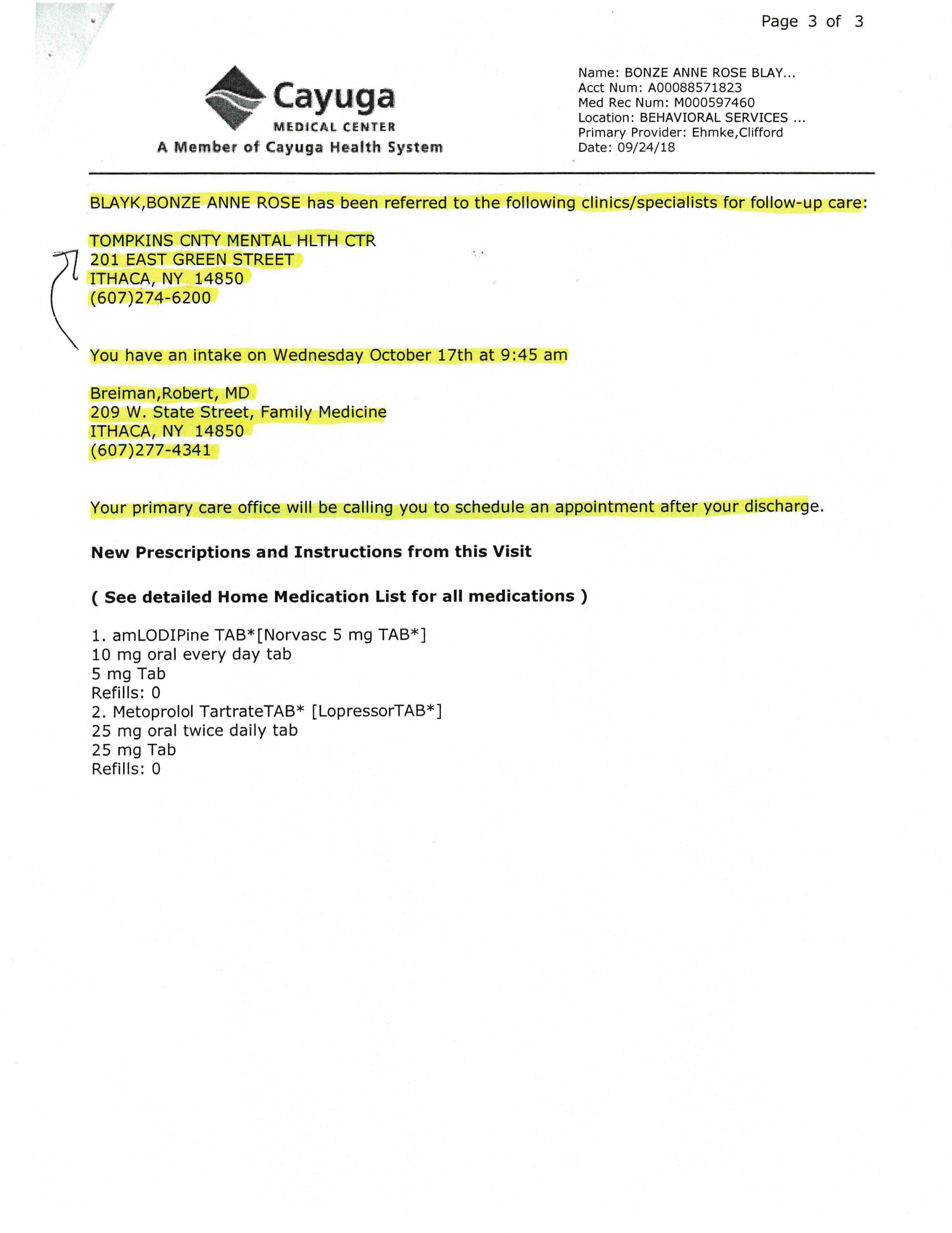 ./2018-11-29 - Bonze Blayk RAILROAD Tompkins CR-018365-18 - POLICE BRUTALITY, PSYCHIATRIC COVERUP, MEDICAID FRAUD IPD G.I. Herz John Joly CMC LTC Clifford Ehmke MD Molina Healthcare - p 20.png